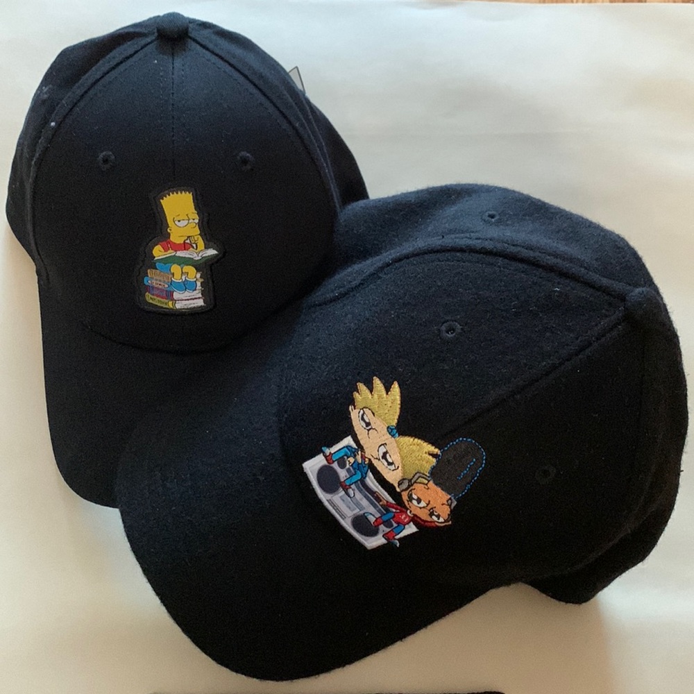 Sprayground Nickelodeon and Simpsons cap, both of them for $8